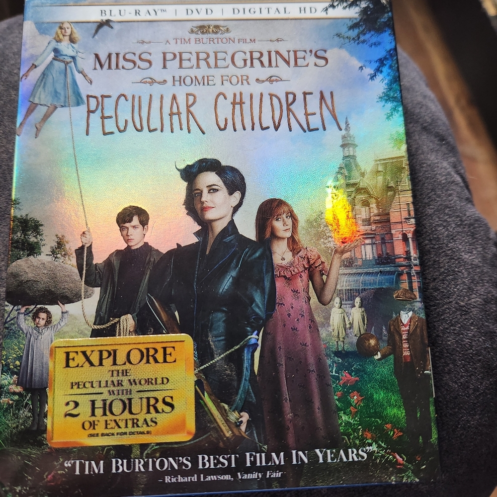 ❤️ MIss Peregrine's Home For Peculiar Children Blue Ray DVD